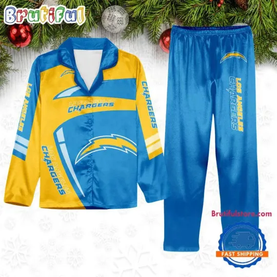 Los Angeles Football Team Winter Season Pajamas Set