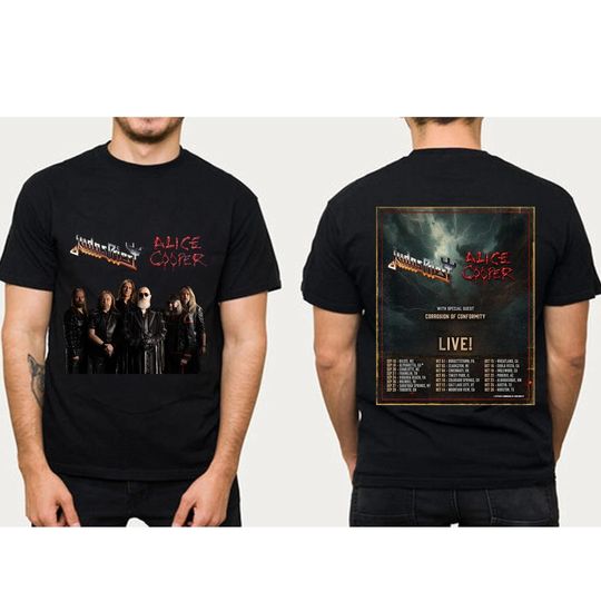 Judas Priest & Alice Cooper North American Tour 2025 T-Shirt