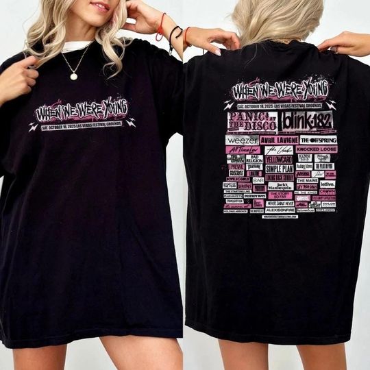 When We Were Young Festival T-Shirt – Multicolor