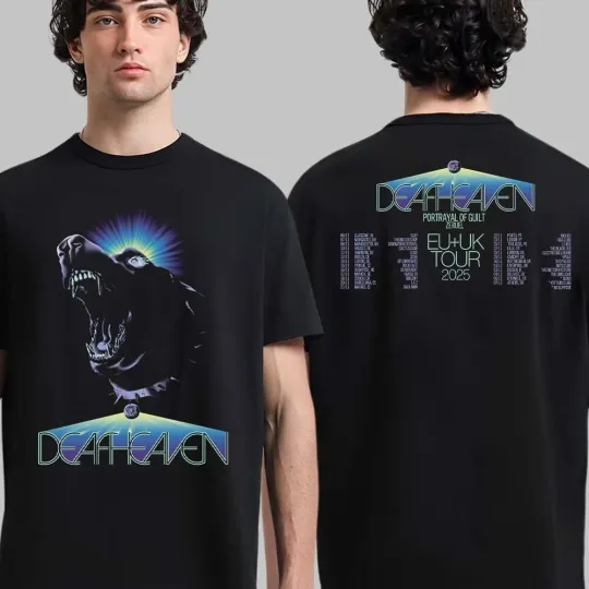 Discover Deafheaven EU & UK Tour 2025 Double Sided T-Shirt