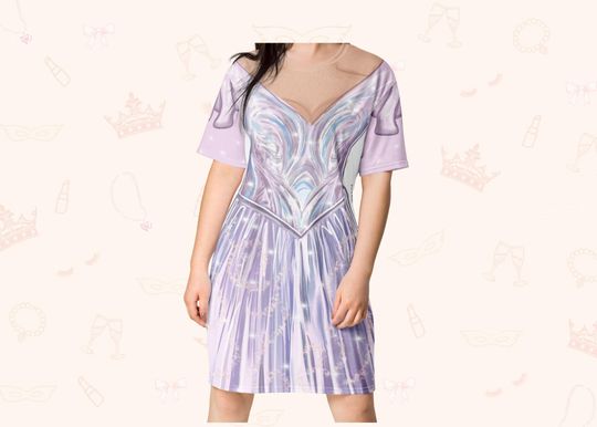 Glinda T-Shirt Dress, Casual Loungewear and Easy Costume