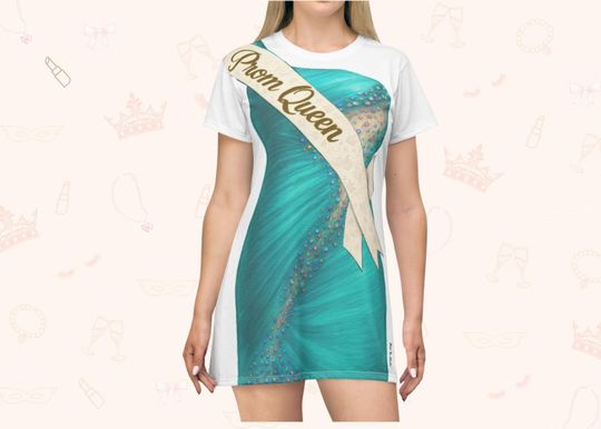 Discover Prom Queen T-Shirt Dress: Costume Loungewear