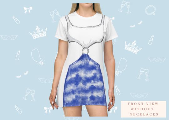 Discover Pretty Lady T-Shirt Dress: Fun Costume Loungewear
