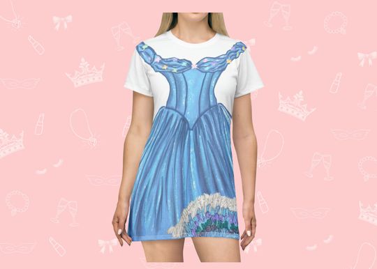 Discover Fairy Tale T-Shirt Dress: Cinde Costume Loungewear
