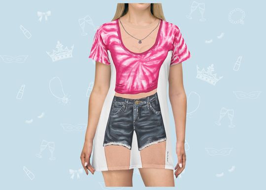 Discover Laundry Day T-Shirt Dress: Fun Loungewear Costume