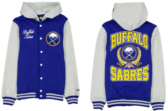 Discover Buffalo Sabrres N.H.L Men's Sports Sweatshirt Cotton Casual Hooded Jacket Jersey