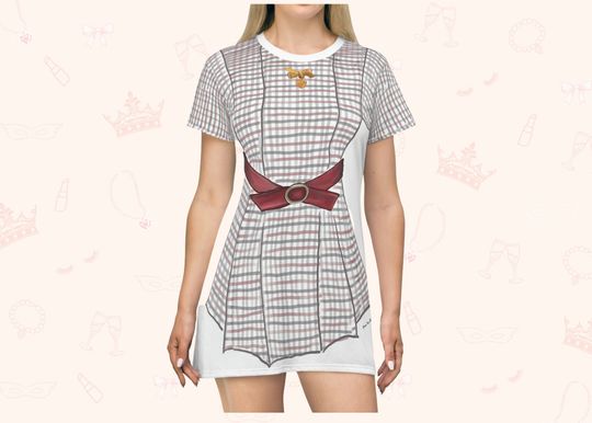 Discover Doll-Inspired T-Shirt Dress for Women, Casual Loungewear