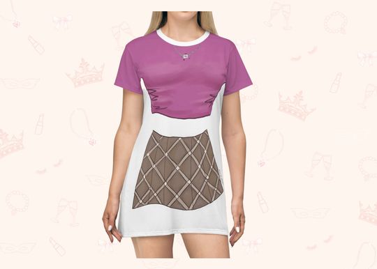 Discover Toaster Strudel T-Shirt Dress, Fun Costume Loungewear