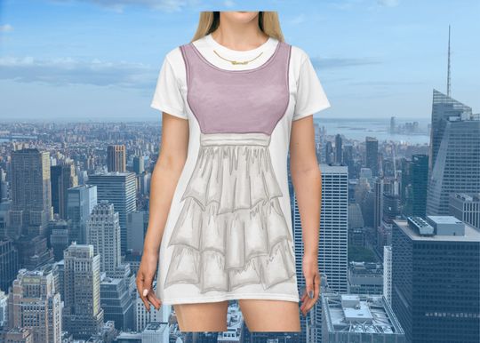 Discover New York T-Shirt Dress for Women