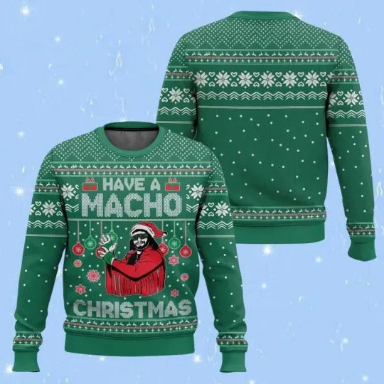 Discover Macho Man Randy Savage Xmas Sweater, The Cream Of The Crop Christmas Sweater