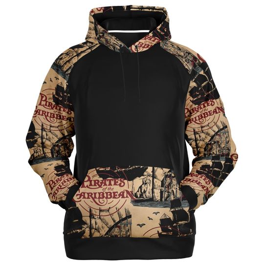 Discover Pirates of the Carribean Sweatshirt, Disney Sweatshirt, Retro Raglan Sweatshirt, Disneyworld Shirts, Disney Vacation Shirt, Disneyland Shirt