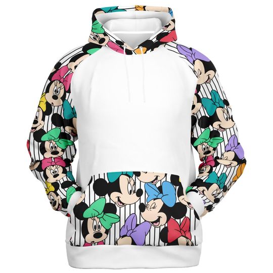 Discover Minnie Mouse Sweatshirt, Disney Sweatshirt, Retro Raglan Sweatshirt, Disneyworld Shirts, Disney Vacation Shirt, Disneyland Shirt