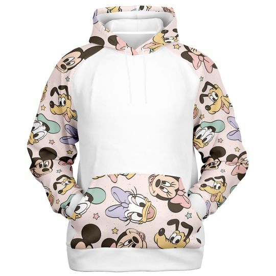 Daisy Duck 3D Hoodie, Retro Disneyworld Shirt, Disneyland Vacation Clothing
