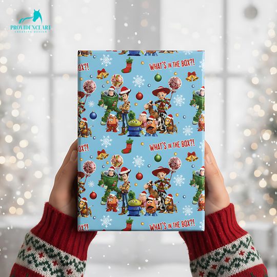 Discover Toy Story Christmas Wrapping Paper: Festive Kids Gift Wrap