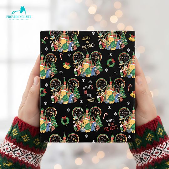 Discover Winnie the Pooh Christmas Wrapping Paper: Holiday Gift Wrap
