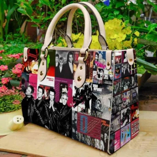 Discover Duran Duran Leather Handbag, Rock Band Vintage Shoulder Bag