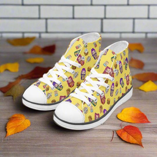 Discover K-Pop Demon Hunters Ramen | Kids & Youth Adult  High-Top Sneakers