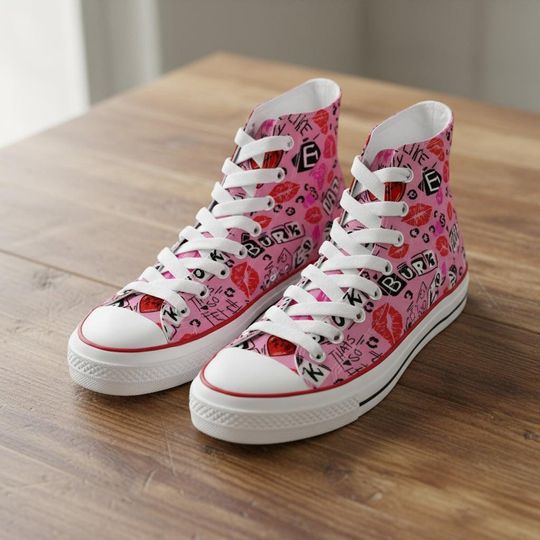 Discover Burn Book | Kids & Youth Adult High Top Sneakers