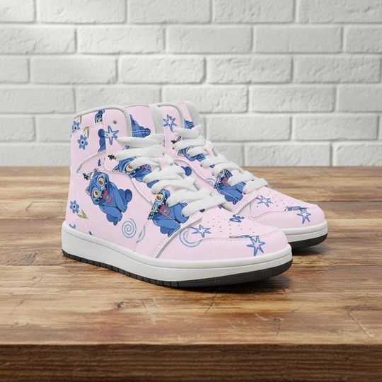 Discover Derpy - K-Pop Demon Hunters | Kids & Youth Adult Vegan Leather High Top Sneakers