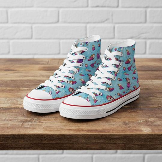 Ponyo x Studio Ghibli | Kids & Youth Adult High Top Sneakers