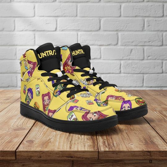 Discover K-Pop Demon Hunters Ramen | Kids & Youth Adult Vegan Leather High Tops