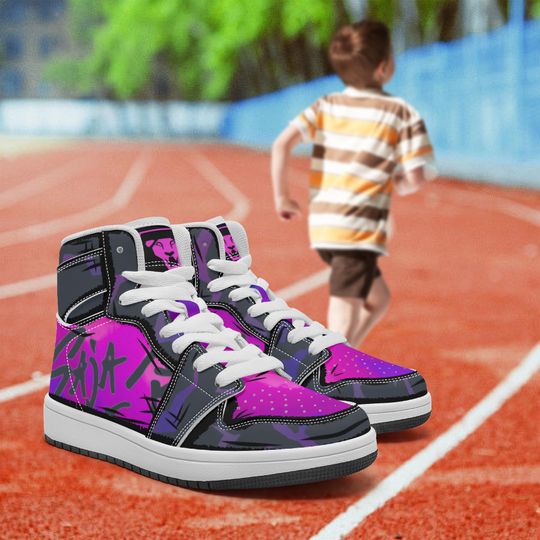 Discover DH Saja inspired Idol AJ Child High-top Shoes Kids & Youth Adult