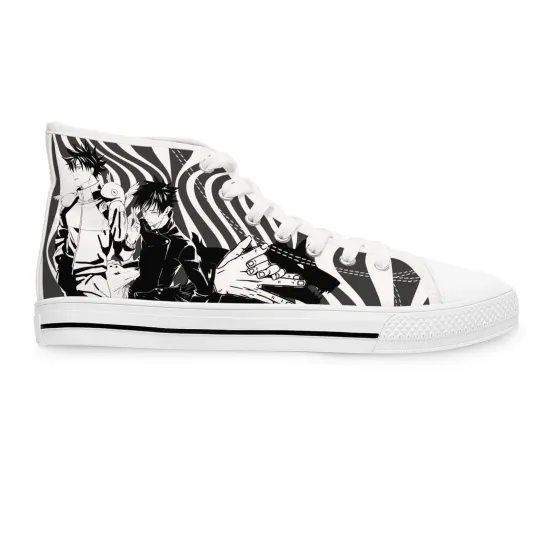 Discover Women Megumi jjk anime manga High Top Sneakers shoes fan art streetwear footwear