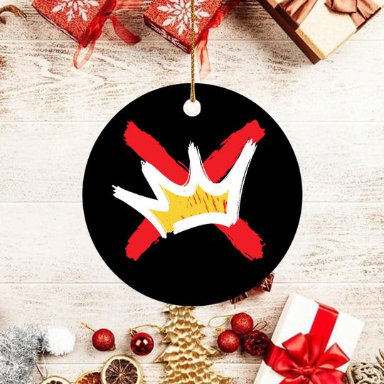 No Kings Keepsake Ornament, No Kings In America, Keepsake,Anti trump Ornament, Protest Ornament, Political Gift, Pro Democracy Ornament