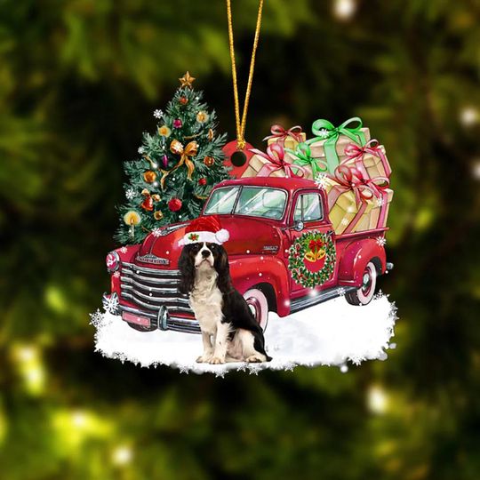 Discover Cavalier King Charles Spaniel Christmas Ornament, Dog Christmas Ornament, Holiday Dog Keepsake, Cavalier Ornament, Xmas Dog Decoration
