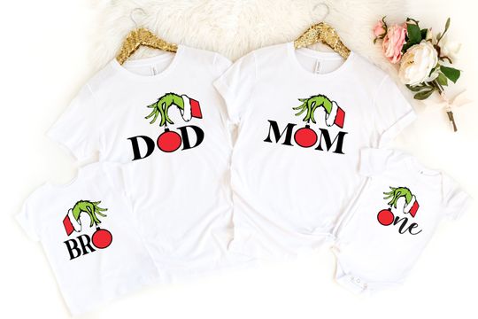 Discover Custom Family Christmas Shirts, Funny Matching funny character Tee