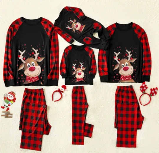 Discover Christmas Matching Family Pajama Set