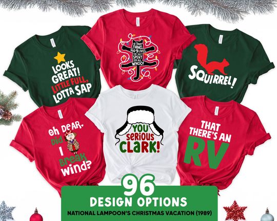 National Lampoons Christmas Vacation Shirt: Matching Family Christmas Party