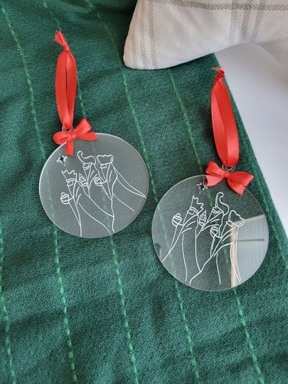 Three Wise Men acrylic ornament, Acrylic Ornament, 3 Kings Day, Merry Christmas, Puerto Rico, Christmas Tradition