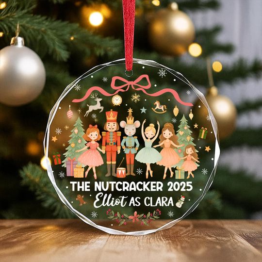 The Nutcracker 2025 Christmas Baby Ornament, Nutcracker Ornament, Holiday Tree Decor Ornament, Christmas Keepsake Gift, Gift For Family