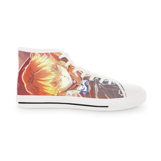 Discover Men High Top Sneakers Shoes zenittsu demon fan art footwear anime manga