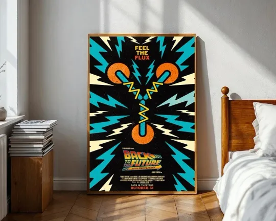 Back to the Future (1985) 40th annivesary poster