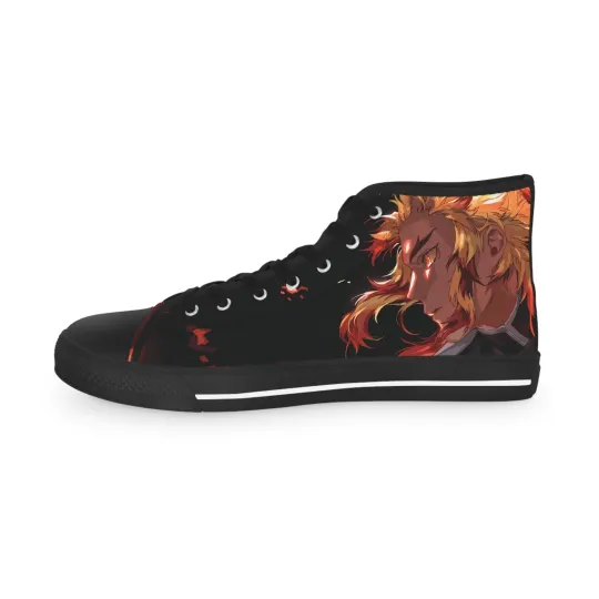 Discover Men High Top Sneakers shoes ryojuro Kyo Rengokoo demon fan art anime manga
