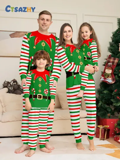 Discover Kids Adults Christmas Snowman Pajama Set