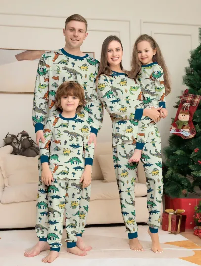 Discover Family Christmas Pajama Set for Adults and Kids, Matching Holiday Sleepwear