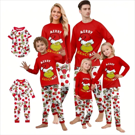Discover Christmas Pajama Sets for Family, Men, Women, Kids, Baby, and Pets