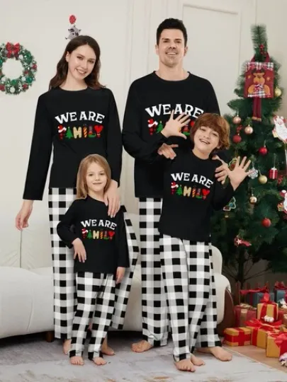 Discover Christmas Family Matching Pajama Set for Adults, Kids, Babies, and Pets