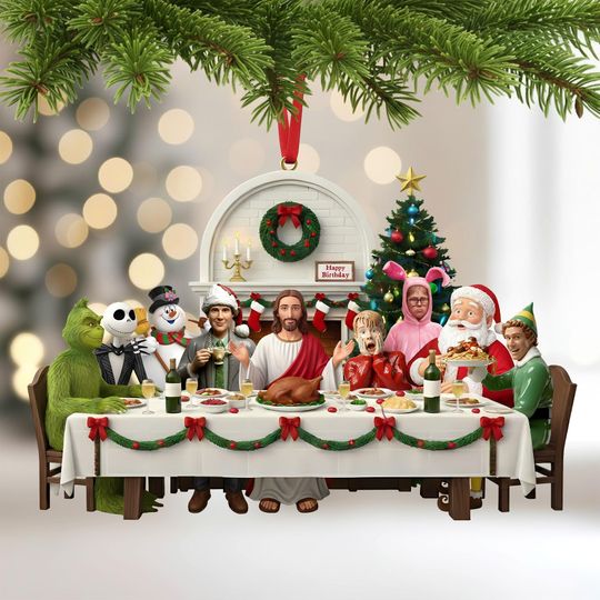 Discover Funny Movie Character Christmas Ornament, Personalized Acrylic Gift
