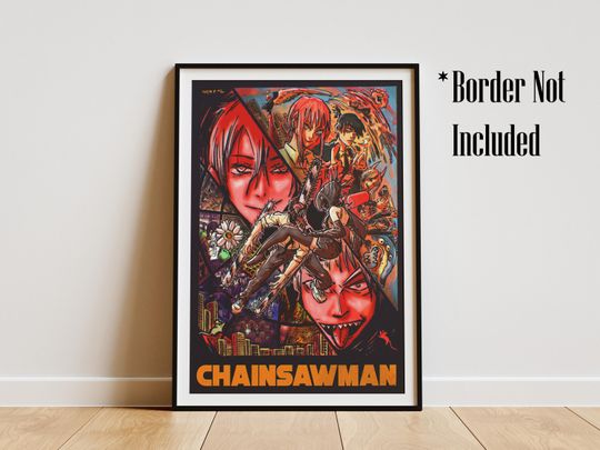 Discover ChainsawmanN: Reze Arc Movie Poster  | A4, A3, A2 | High-Quality Print