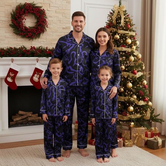 Saja Boys "Baby" Pajamas Set, Pajamas Family Set, Saja Boys Kpop Demon Hunter Outfit Pajamas, Movie Gift For Fans,Matching Family Pajamas