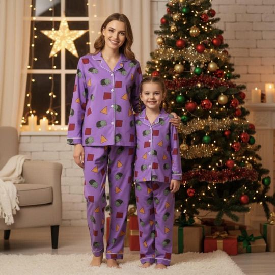Zoeys Turtle Pajamas Set, Pajamas Family Set, Zoeys Turtle Kpop Demon Hunter Outfit Pajamas, Movie Gift For Fans,Matching Family Pajamas
