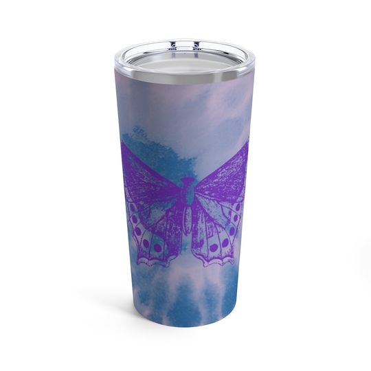 Discover PURPLE BUTTERFLY Tumbler (20oz)