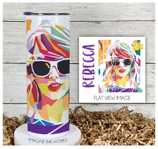 Discover Tumbler Taylor Concert Tumbler Swift Albums 20oz Skinny Tumbler - Eras Design Tour Waterbottle Stainless Steel Water Bottle Cup Mug