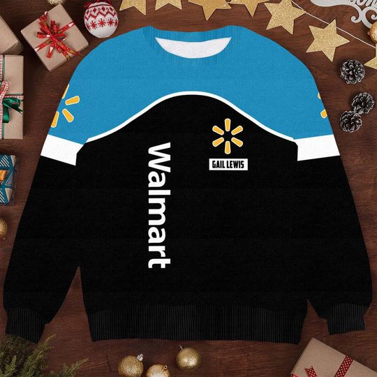 Walmart Ugly Sweater Unwrap the Season, Funny Walmart Xmas Sweater, Holiday Walmart Sweater