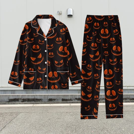 Discover Jack Skellington Pajamas Set, Nightmare Before Christmas Family Matching PJs, Disney Halloween Sleepwear, Spooky Season Adult Pajamas