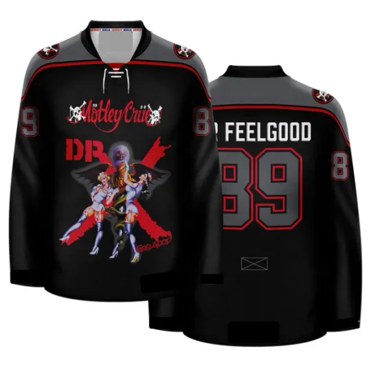 Discover Mottley Crue Dr Feelgood Sub Hockey Jersey